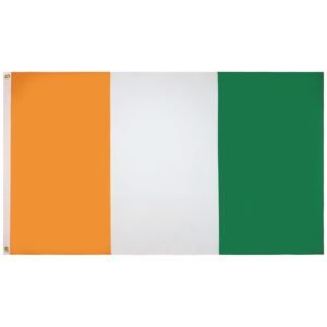 Ivory Coast Flag 5' x 8' - Ivorian Big flags 150 x 250 cm - Banner 5x8 ft - AZ FLAG