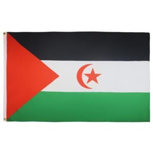AZ FLAG - Western Sahara Flag - 3x5 Ft - 100D Polyester Sahrawi - Western Saharan Banner with Two Metal Grommets - Fade Resistant - Vivid Colors - 3' x 5' Feet - 150x90 Cm