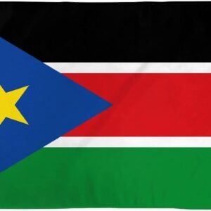 AZ FLAG South Sudan Flag 3' x 5' - South Sudanese flags 90 x 150 cm - Banner 3x5 ft