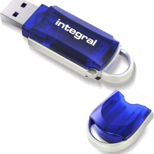 Integral 128GB USB 2.0 Flash Drive Courier Blue