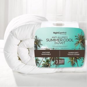 Night Comfort Anti Allergy Summer Breeze Double 3 Tog Luxury Microfibre Light Hollow Fibre Duvet
