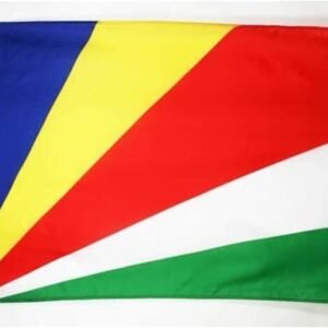 AZ FLAG - Seychelles Flag - 2x3 Ft - 100D Polyester Seychellois Banner With Two Metal Grommets - Fade Resistant - Vivid Colors - 2' x 3' Feet